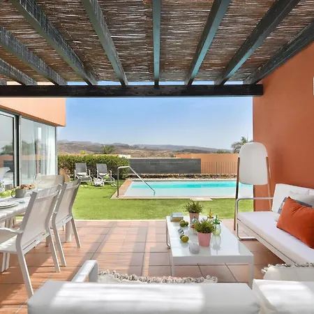 Salobre Golf Deluxe Luxury Retreat In Gran Canaria Private Outdoor Heatable Pool Bbq Facilities Shaded Outdoor Dining Area Salobre,