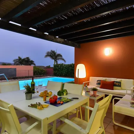 Salobre Golf Deluxe Luxury Retreat In Gran Canaria Private Outdoor Heatable Pool Bbq Facilities Shaded Outdoor Dining Area Salobre, *